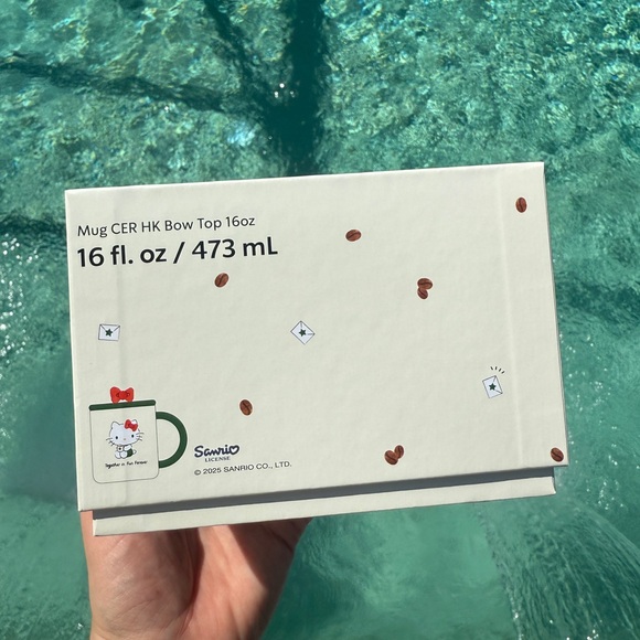 Starbucks x Hello Kitty Ceramic Mug With Silicone Lid - Picture 6 of 6